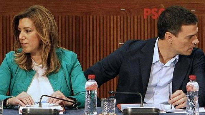 Susana Díaz y Pedro Sánchez