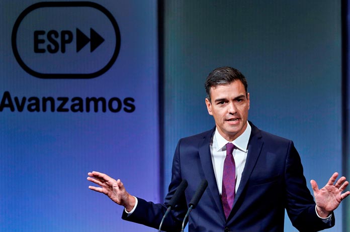 Pedro Sánchez en la Casa América