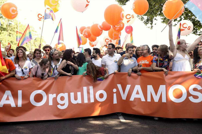 El orgullo de Ciudadanos. FOTO: EFE