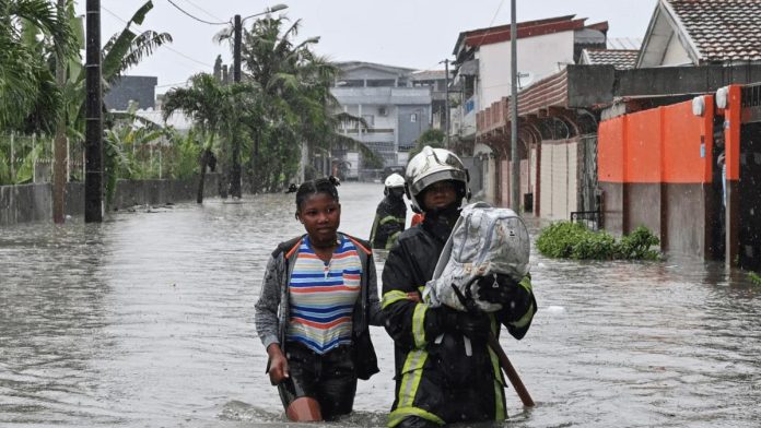 Inundaciones en Costa de Marfil