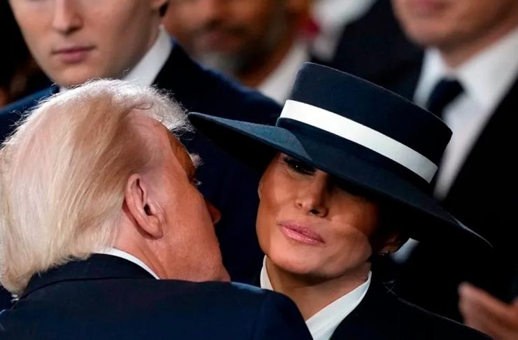 El sombrero de Melania